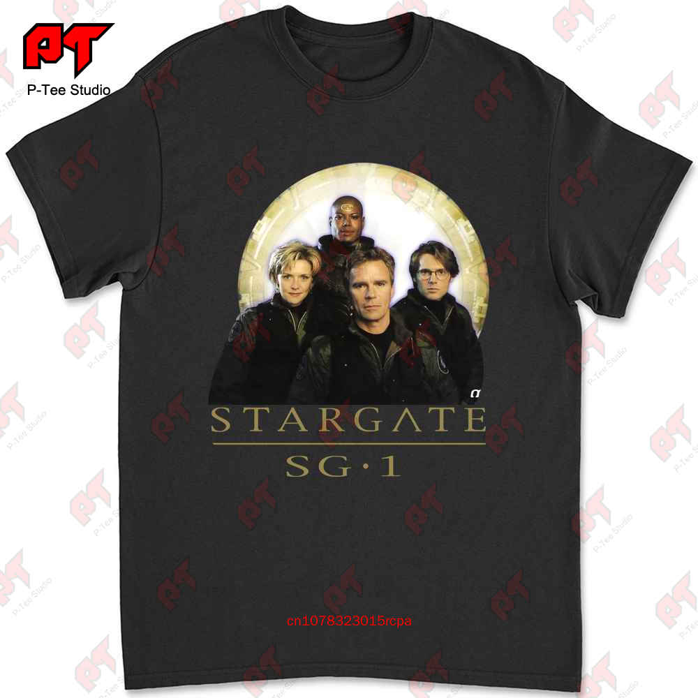 Stargate Sg1 Team Sci-Fi Tv Alien Show T-shirt WQUB