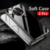 2 Pieces for Huawei Nova 15 Max Case Soft Transparent Anti-oxidation Clear Silicone Cover for Huawei Nova 15 Max Phone Casing