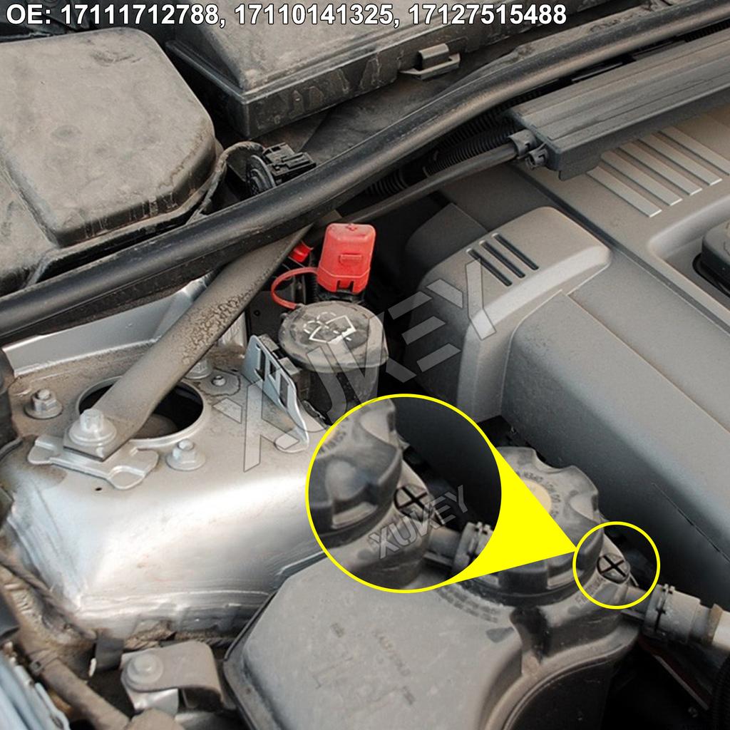 4x Car Coolant Expansion Screw Tank Bleeder Clip Radiator Hose Vent Cooling Bleeding Plug 17111712788 For BMW E36 E39 E46 M3 X5