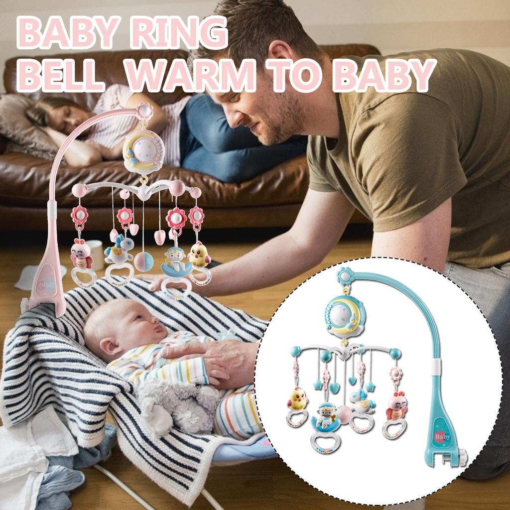 Buy Baby Bed Bell Ring 018 Months Music Bedside Bell Projection Baby