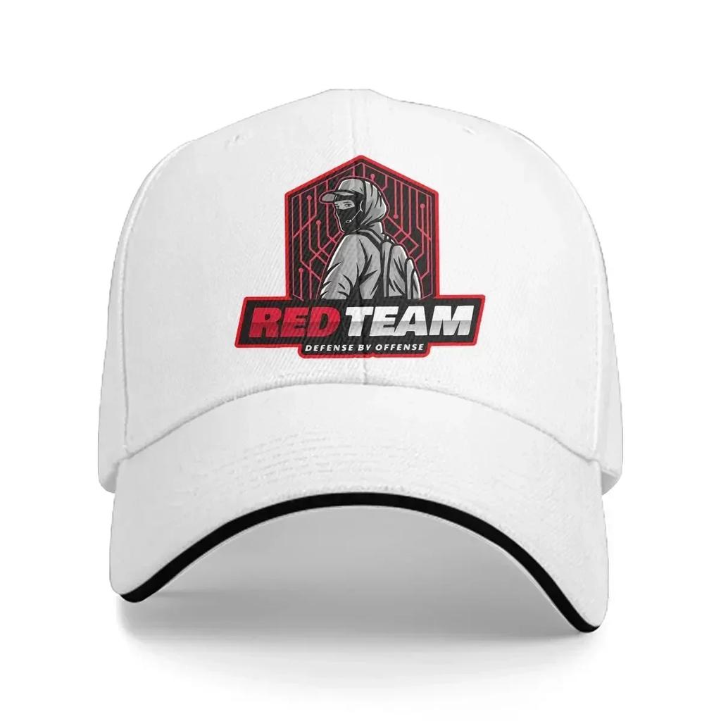 Dad Hats Cyber Security Red Team Defense by Offense Mens Hat Sun Visor Baseball Caps Linux Operating System Peaked Cap