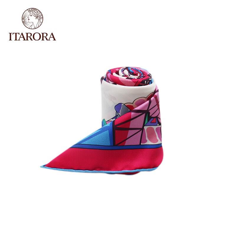 ITARORA Santorini Silk Scarf & Tie Set
