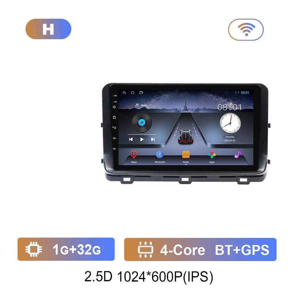 Car Radio Multimedia Player Android 14 Intelligent System for Kia Ceed 3 CD 2018 - 2022 2.5D Screen GPS Navigation WiFi BT