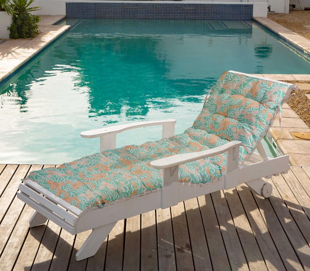 Vargottam Printed Rocking Chair Sofa Cushion With Ties  Chaise Recliner Quilted Thick Padded Seat Cushions Recliner Garden Outdoor