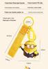 Minion Agent Keychain: Cute Cartoon Couple Keyring and Backpack Pendant Gift