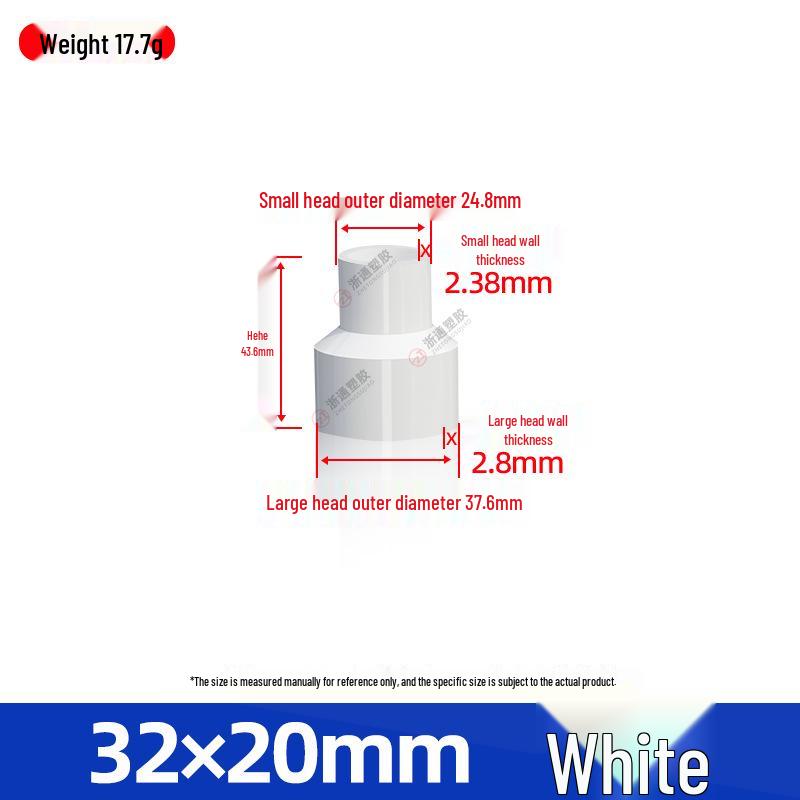 PVC Water Supply Straight Reducer Fitting