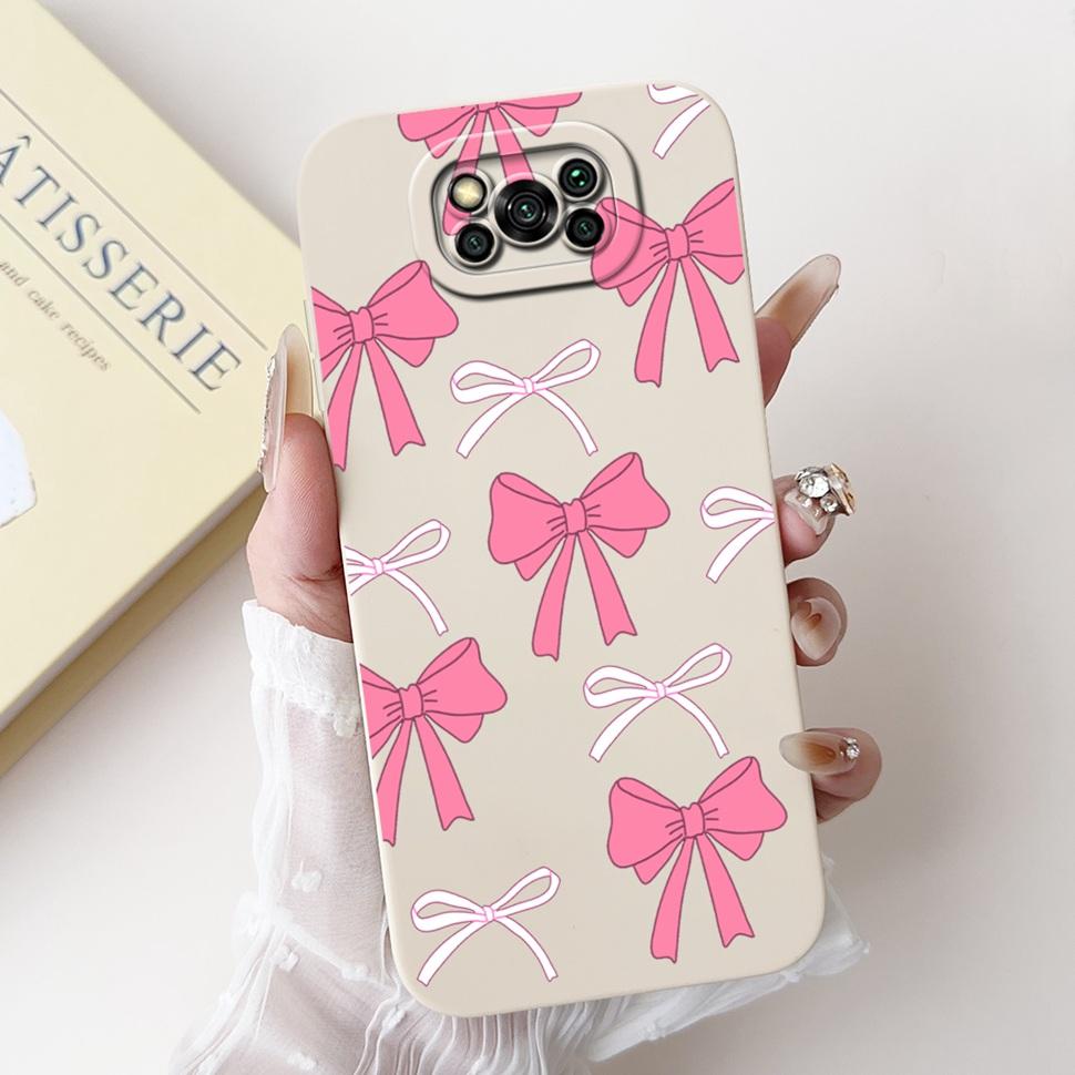 Phone Case For Xiaomi Poco X3 Pro Cases Simple Pattern Shockproof Back Cover Soft TPU For Xiaomi Poco X3 PocoX3 NFC Case Bumper