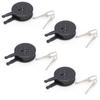 4 Set Mountainbike BB5 Scheibenbremsbeläge Harz SemiMetal M446 Bike Öl Scheibenbremsbeläge