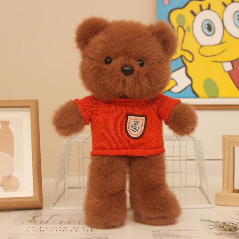 Peluche de Oso de Peluche con Pajarita Para Niños y Adultos Perfecto Como Regalo Para Niños y Parejas