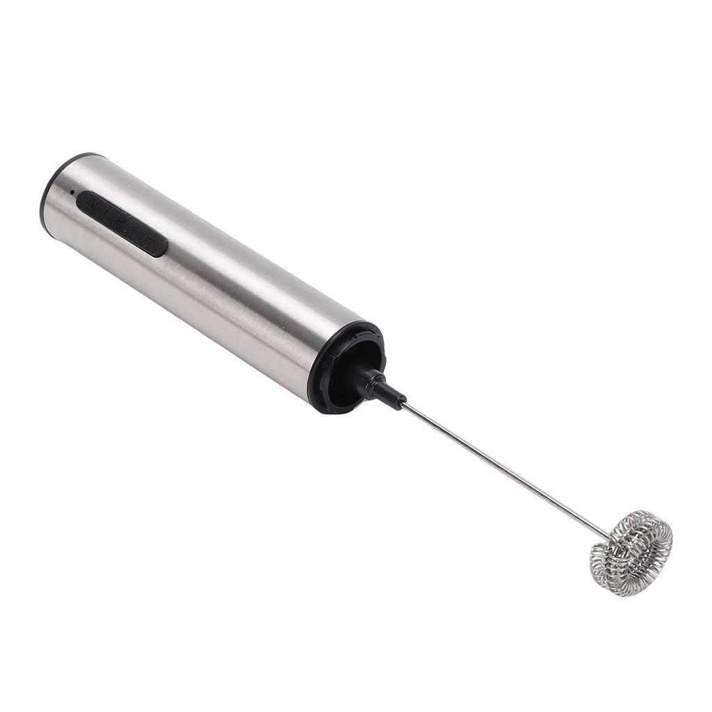 Kitchen Powerful Milk Frother Wand Fast Handheld Drink Mixer Electric Whisk Foam Maker USB Rechargeable for Coffee Lattes