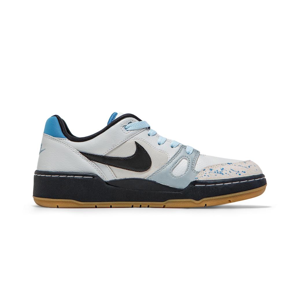 Nike Full Force Abrasion Resistant Low top Skateboard Shoes Men's Blue Gray HJ7262-100(Team1517-SBOX)