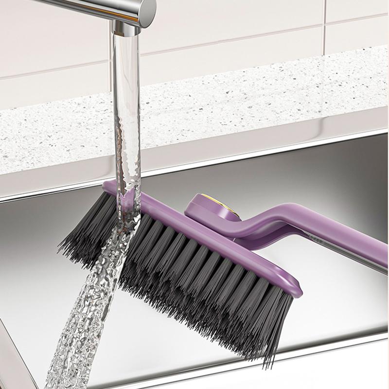 Rotatable V-Shape Crevice Cleaning Brush Handheld Tile Floor Brush For Bathroom Kitchen Gap Toliet Corner Home Clean Tools