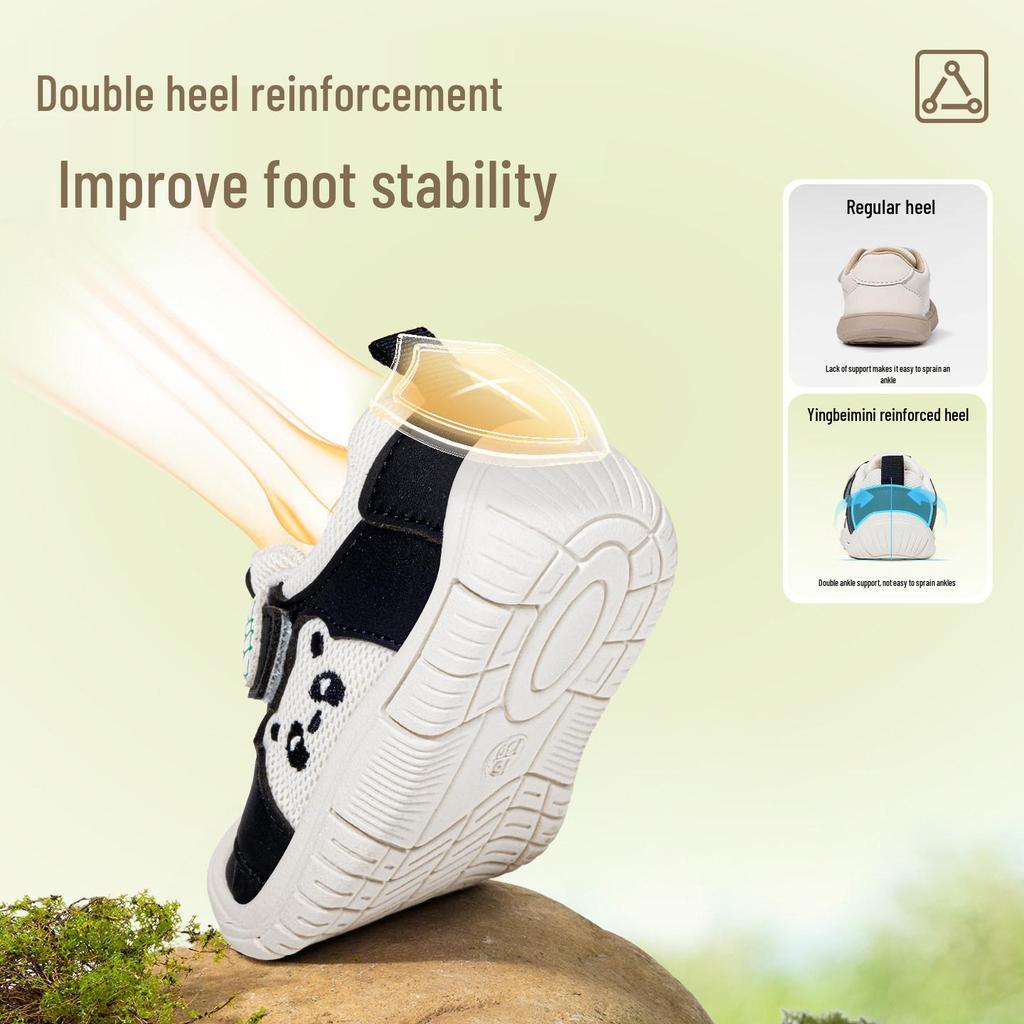 Yingbeimi Kids' 2026 Spring Panda Walker Shoes for Infants & Toddlers