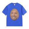 Lustige Dwayne Johnson Schauspieler Meme T-Shirts Unisex O-Ausschnitt Mode Kurzarm T-Shirt Unisex Lässig Baumwolle Hohe Qualität T-Shirt Oberteile