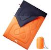 VidaXL Double Sleeping Bag for Adults, 3-4 Seasons