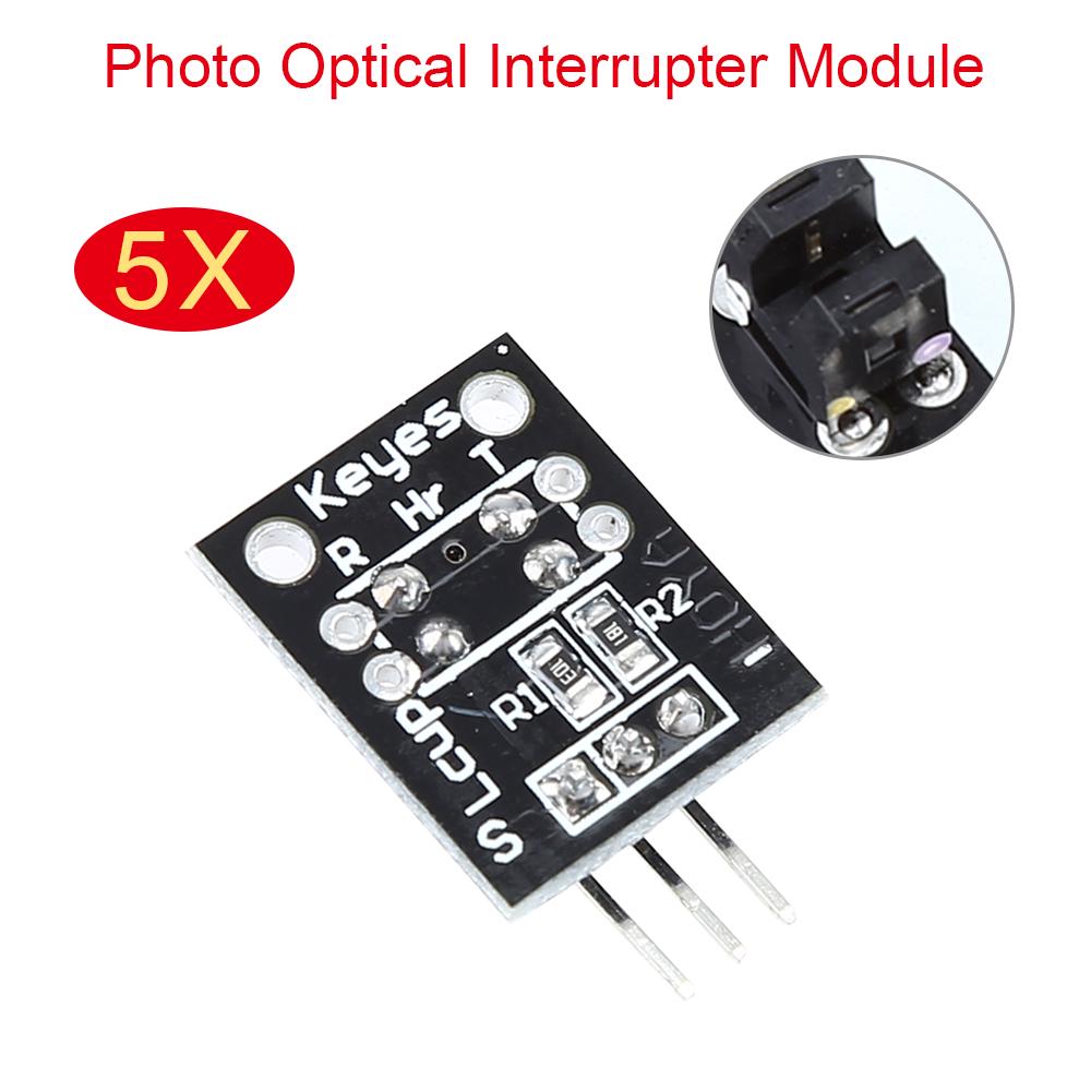 Buy KY010 Photo Interrupter Module Opto Sensor Optical Board 5pcs For