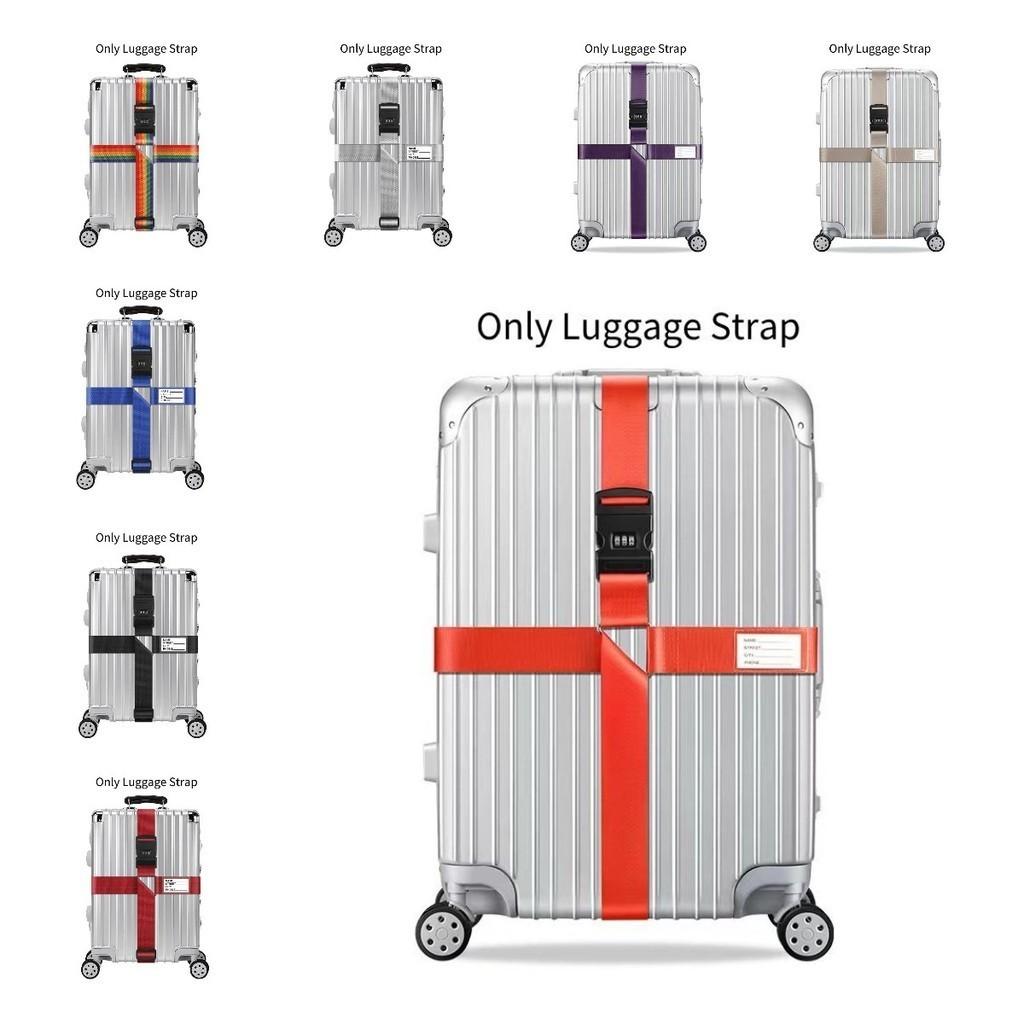 Strap Personalised Luggage Safety Travel Suitcase Belt Baggage Straps Lock With