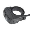 Bicycle Switch Sensitive 2 In 1 Non-slip Black E-bike Horn Headlight Combination Switch Button Bike Accessories for Outdoor