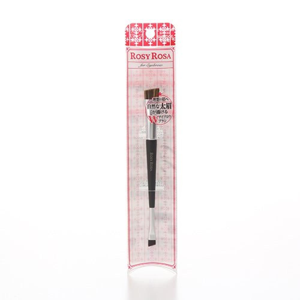 

Двухсторонняя кисть для бровей Rosy Rosa, тип Smudge, черная, 1 X 1