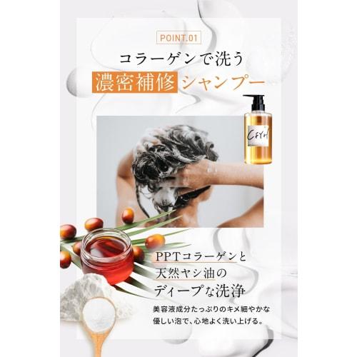 Hair Repair Salon All-in-One Salon Shampoo 500ml Rinse-in Shampoo Hair Straightening Amino Acid Non-Silicon Beauty Salon Exclusive Harikoshi Made In J