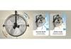 20-inch Wall-Mounted Industrial Fan with LED, Remote Control, and Oscillation