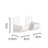 Household Non Perforated Miscellaneous Rack, Suitable For Kitchen And Bathroom Use, Garbage Bag, Cling Film Storage Tray