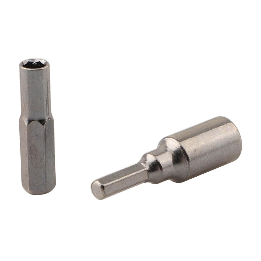 Magnetic Adapter for 4mm To 6 35mm Bits Compatible with For Screwdriver Tools