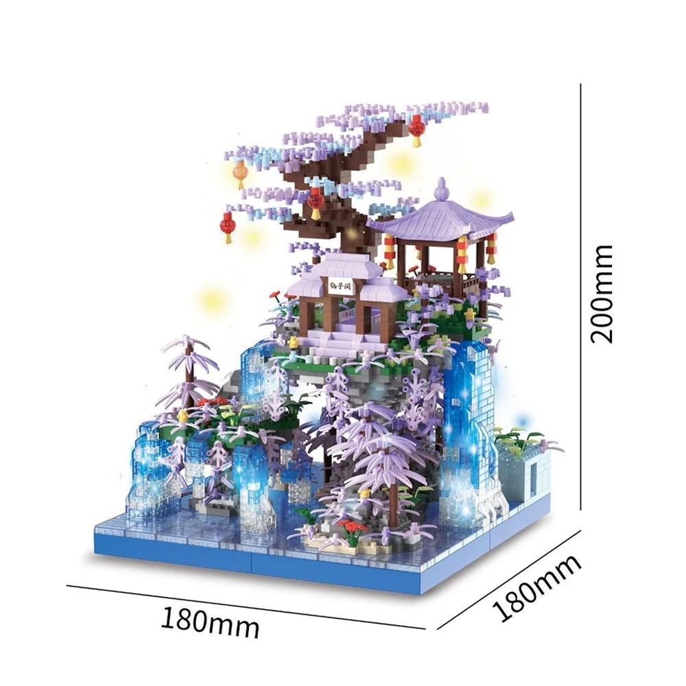MOC World Famous Architecture Edifice Opera House Building Blocks Villa Savoye Bridge Tower Toy Children Birthday Christmas Gift
