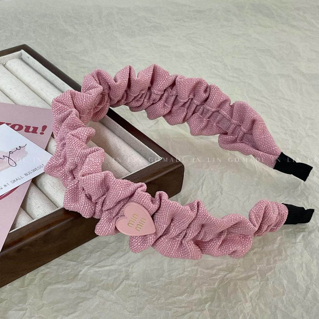 Candy Color Waffle Headband: High Crown, Advanced Face Wash Sponge, Wide Edge Hair Hoop for Early Spring.