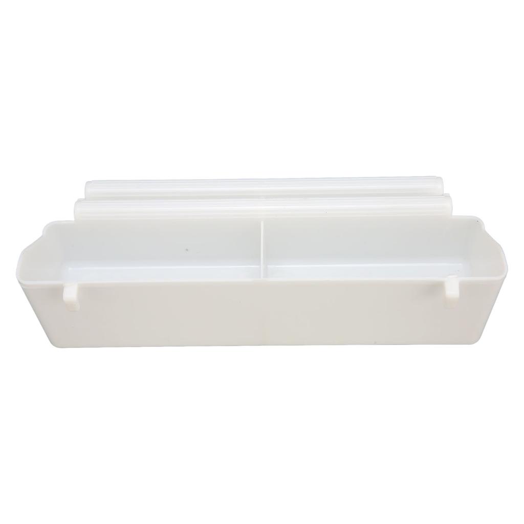 Bird Cage Hanging Feeder Double Cups Bird Water Food Feeder with Standing Pole for Parrot Pigeon