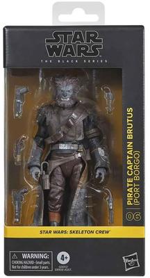 Hasbro Star Wars STAR WARS Black Series Star Skeleton Crew Collection Action Figure G0012 Genuine Product Brutus, Wars 6-inch (15cm)