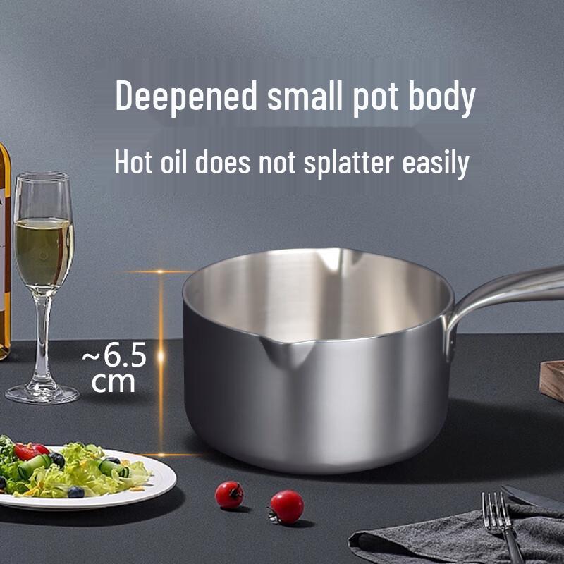 OQO 304 Stainless Steel Mini Pot with Steamer
