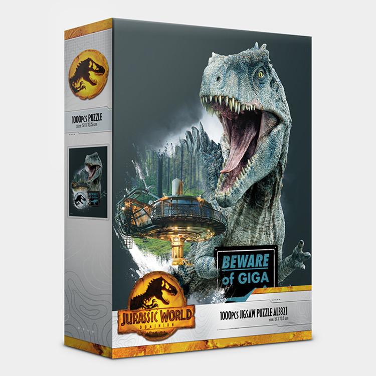 1000dílná skládačka - Jurský svět: Nadvláda 1 / série Jurský park, oblíbené korejské puzzle