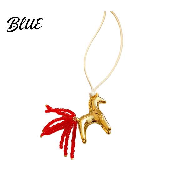 Pendant Necklace Alloy Horse Lightweight Hypoallergenic Men Women Sweater Fashion