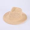 Panama straw top hat European and American summer sun protection hat neutral sunshade straw hat fashion sun hat