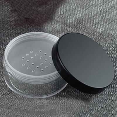 30g/50g Plastik Gevşek Pudra Kavanozu Eleme Boş Kozmetik Kabı Makyaj Kompakt Taşınabilir Gevşek Pudra Kutusu