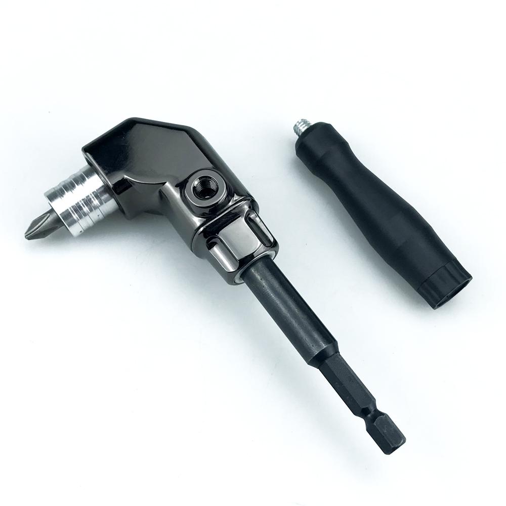 

Self-Locking 90 Degree Right Angle Screwdriver Holder Drive Bit Angle Extension Electric Screw Driver Angle Driver Hand Tools