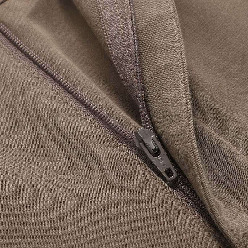 YOUNGOR Men's Wrinkle-Free Straight-Leg Trousers