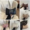 Girl Underarm Fashion Bag With Zipper Design And Bow Decoration For Daily Use