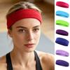 Herren Damen Sport Schweißband Feuchtigkeitsableitend Atmungsaktiv Dehnbar Schnelltrocknend Anti-Rutsch Sportliches Yoga Laufen Basketball Fitness Stirnband