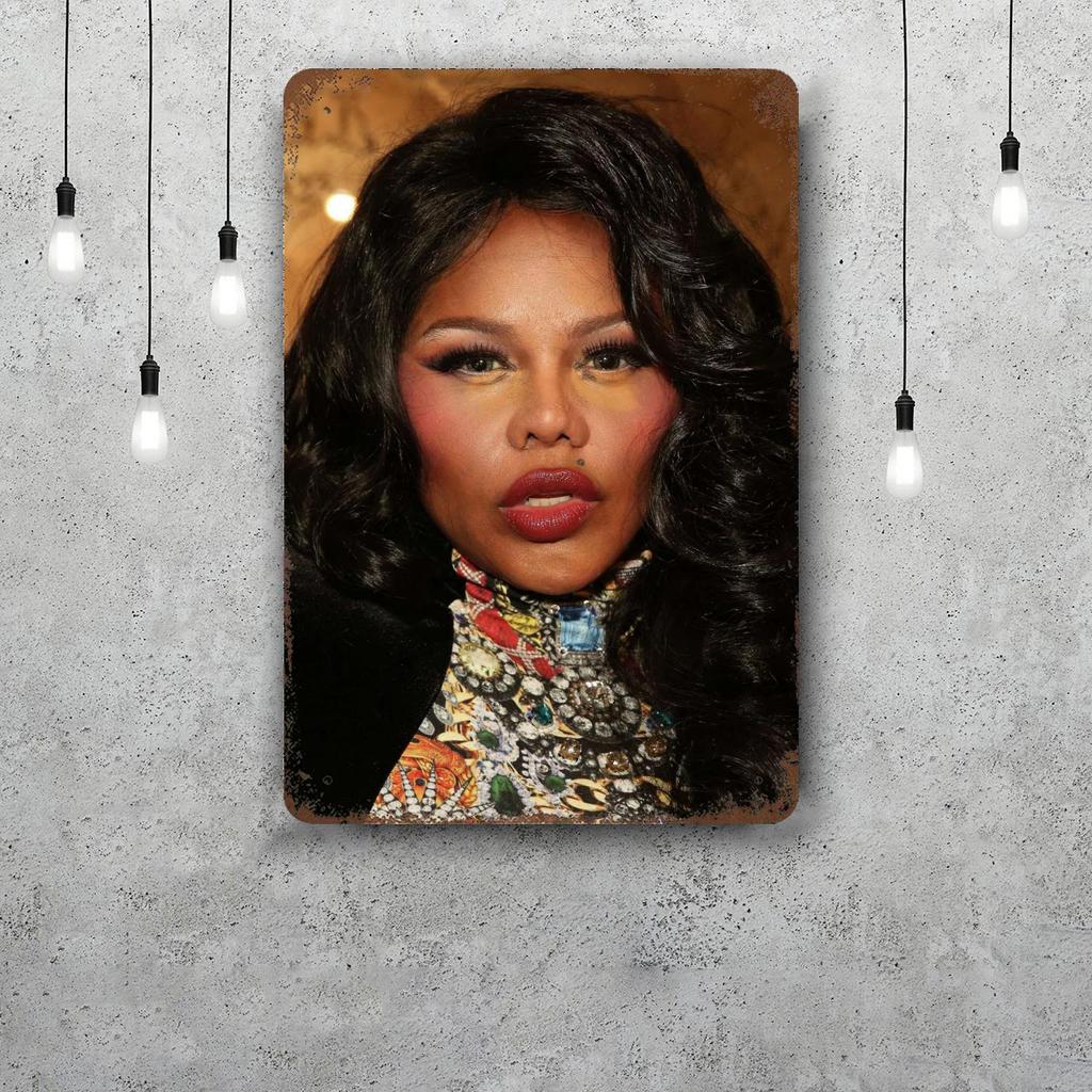 Lil Kim Decor Vintage Metal Signs Tin Signs Captain Poster Decor for Bar Pub Club Man Cave Wall Decoration