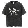 Vinland Saga Manga T-shirt Men Women Washed Cotton Vintage Oversized Summer Short Sleeve Streetwear Casual Graphic Tee Clothing
