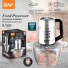 European Standard 3L Electric Meat Grinder & Chopper R 7603: Multifunctional Kitchen Appliance.