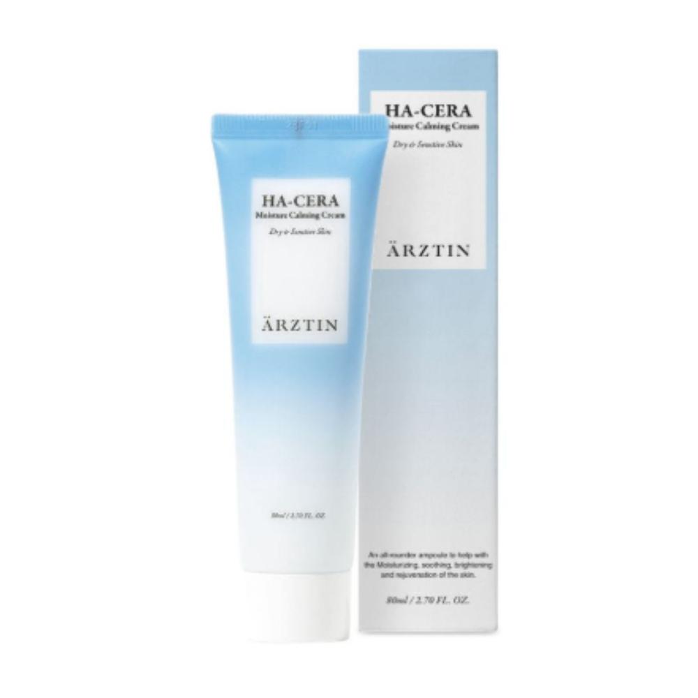 Arztin Hyacera Moisture Calming Cream 80ml Deep Hydration Skin Barrier Relief Moisturizer