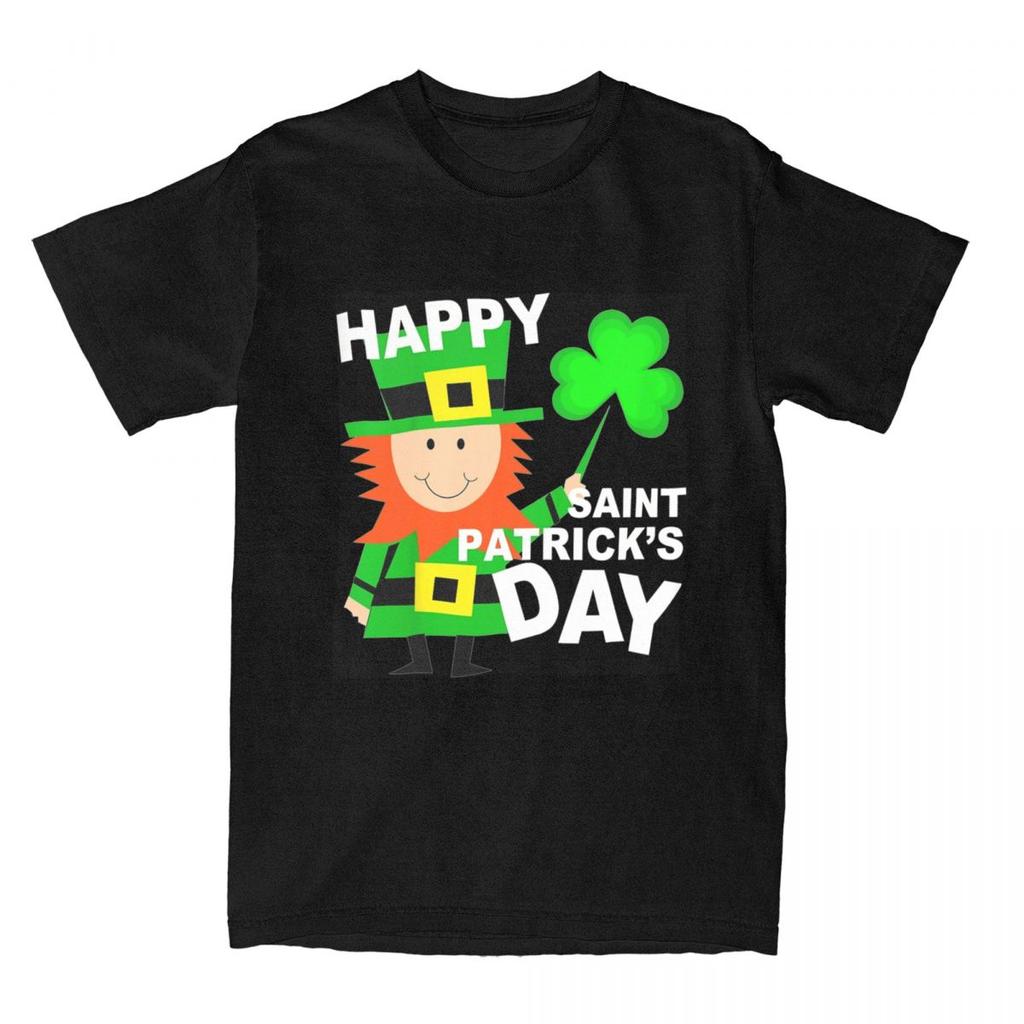 Men Women's T-Shirt Saint Patrick's Day T-Shirts Popular Family Day Beach Tees Funny Design 100 Cotton Clothes Plus Size 5XL