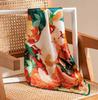 Silk scarf square scarf high-end strap 100% mulberry f student fashion sunscreen shawl dual-purpose