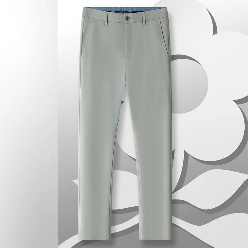 

MONTAGUT Men s Straight Leg Business Casual Pants 40