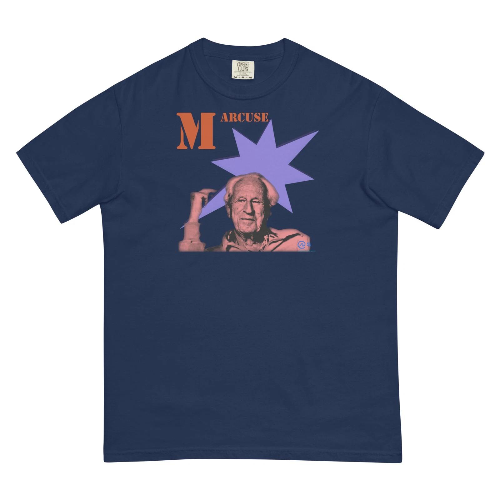 Herbert Marcuse garment-dyed heavyweight T XL
