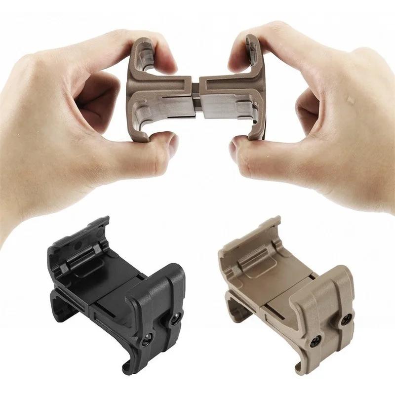 M4 Magazine Parallel Coupler Double Magazine Connector Clip Mount AR Mag Clamp Holder Maglink Hunting Accessories