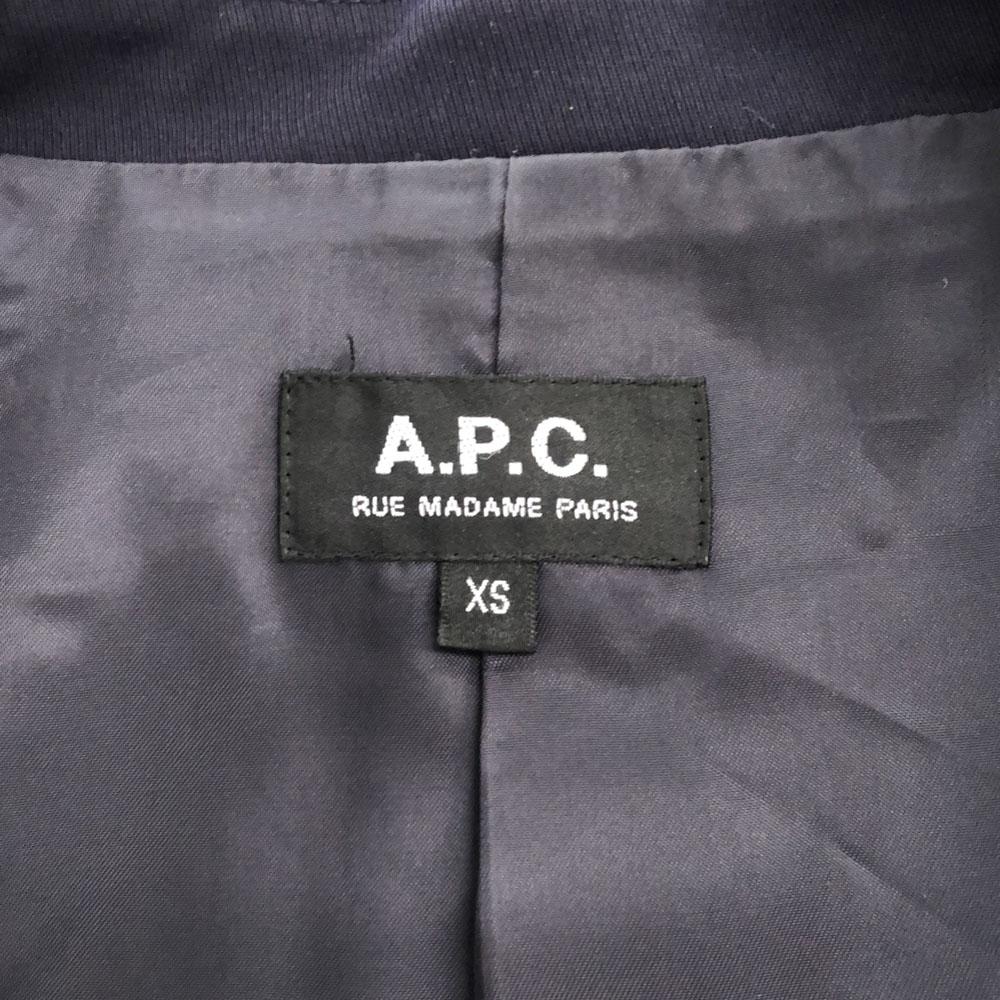A.P.C. Tailored Jacket XS Navy Men's Used
